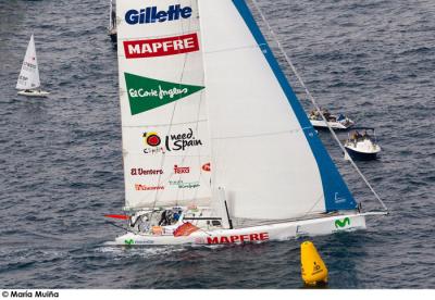 IKER Y XABI BUSCAN CON EL "MAPFRE" LLEGAR AL CABO DE GATA CON EL GRUPO DE CABEZA IKER Y XABI BUSCAN CON EL "MAPFRE" LLEGAR AL CABO DE GATA CON EL GRUPO DE CABEZA